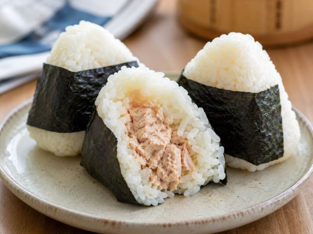 Receita de Onigiri de Atum