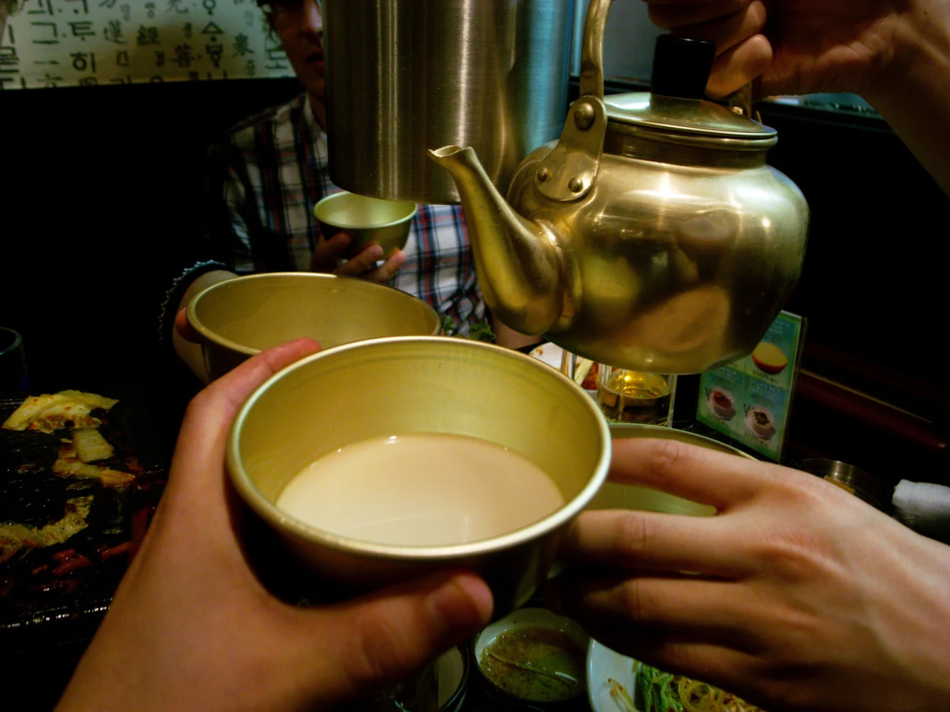 Makgeolli, bebida coreana de arroz