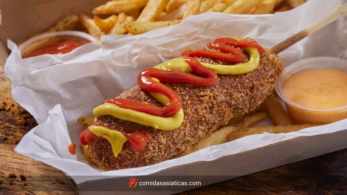 Hot Dog Coreano: Origem, Preparo e Curiosidades | Comidas Asiáticas Hot Dog Coreano: Origem, Preparo e Curiosidades