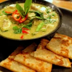 Curry Verde Tailandês: Receita com Frango e Leite de Coco | Comidas Asiáticas: Curry verde tailandês de frango com legumes e molho à base de leite de coco